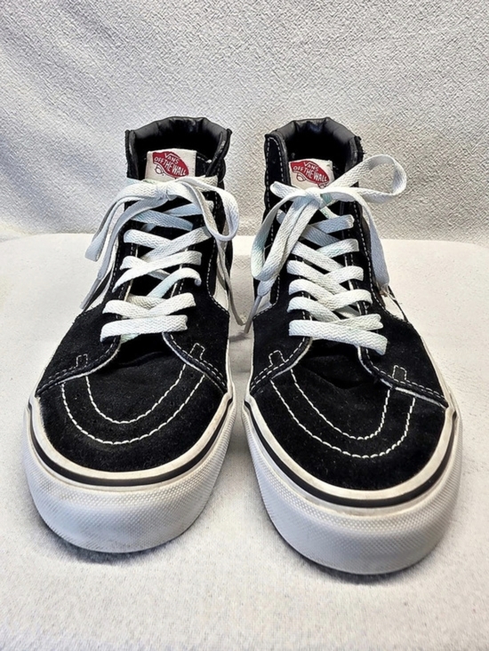 Vans Shoes - Vans Sk8-Hi Black & White High-Top Sneakers US 7.5